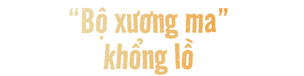 “Bộ xương ma” khổng lồ.